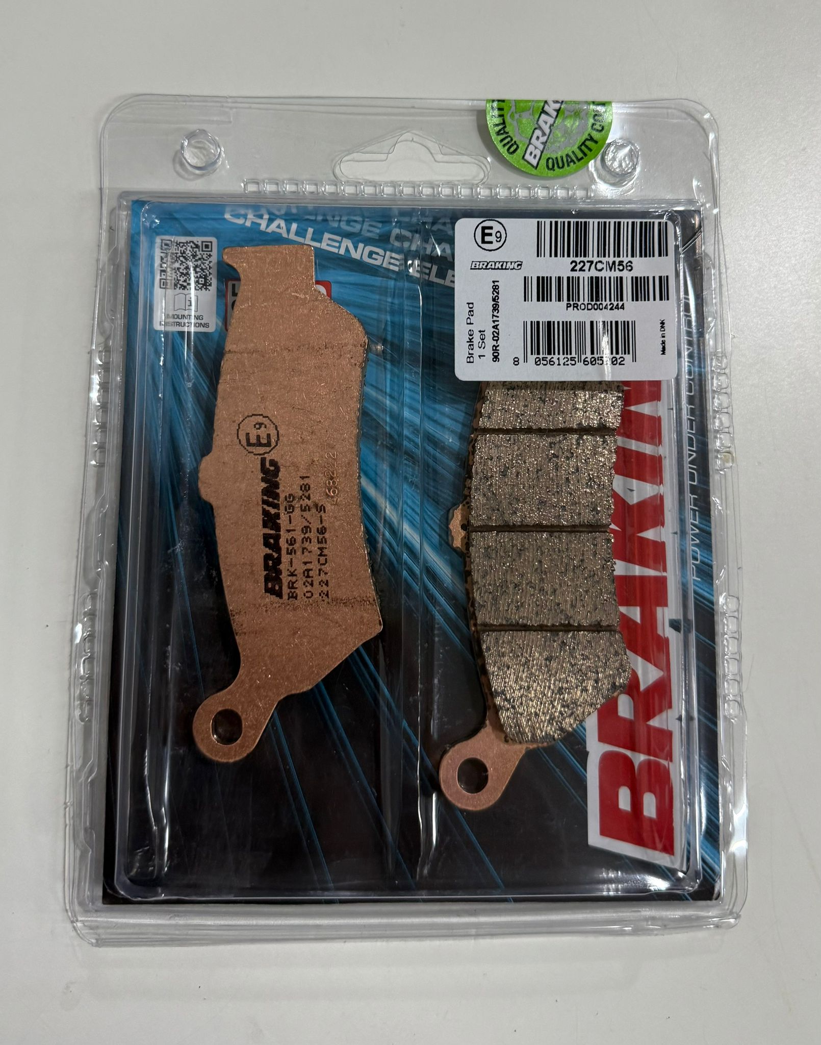 SİNTERLİ ARKA FREN BALATASI / BMW / R 1300 GS / 1300cc / ARKA  / 2023-2024-2025