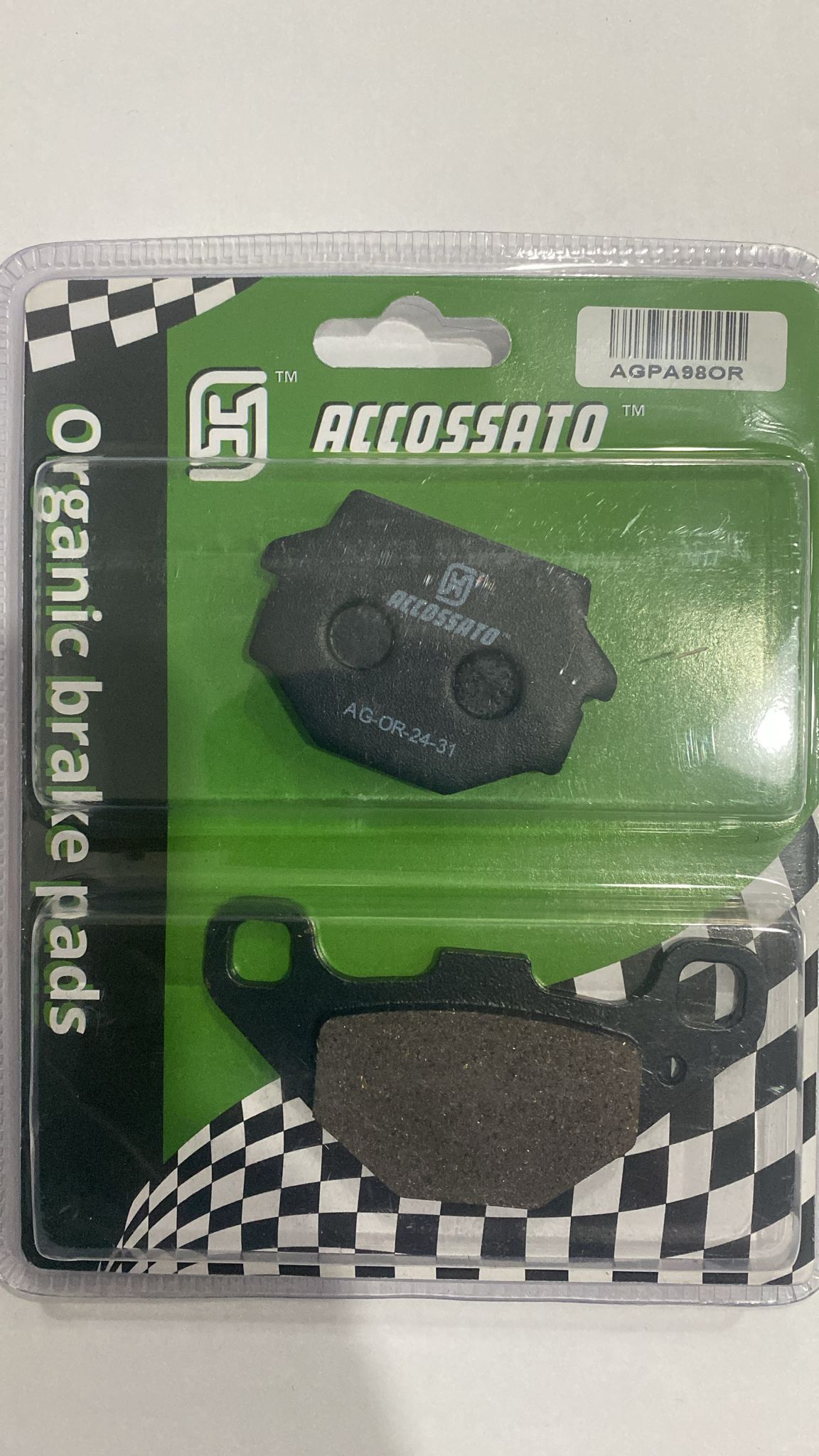 ORGANİK FREN BALATASI / KYMCO / AGILITY R16 / 125cc / ARKA (10 BALATAYA + 1 BALATA HEDİYE)  / 2008-2009-2010-2011-2012-2013-2014-2015-2016