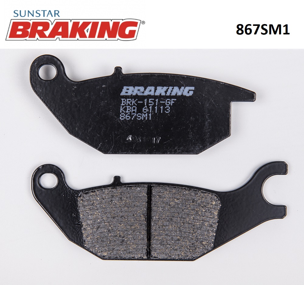 YARI METALİK FREN BALATASI / HONDA / MONKEY / 125cc / ARKA / 2021-2022-2023