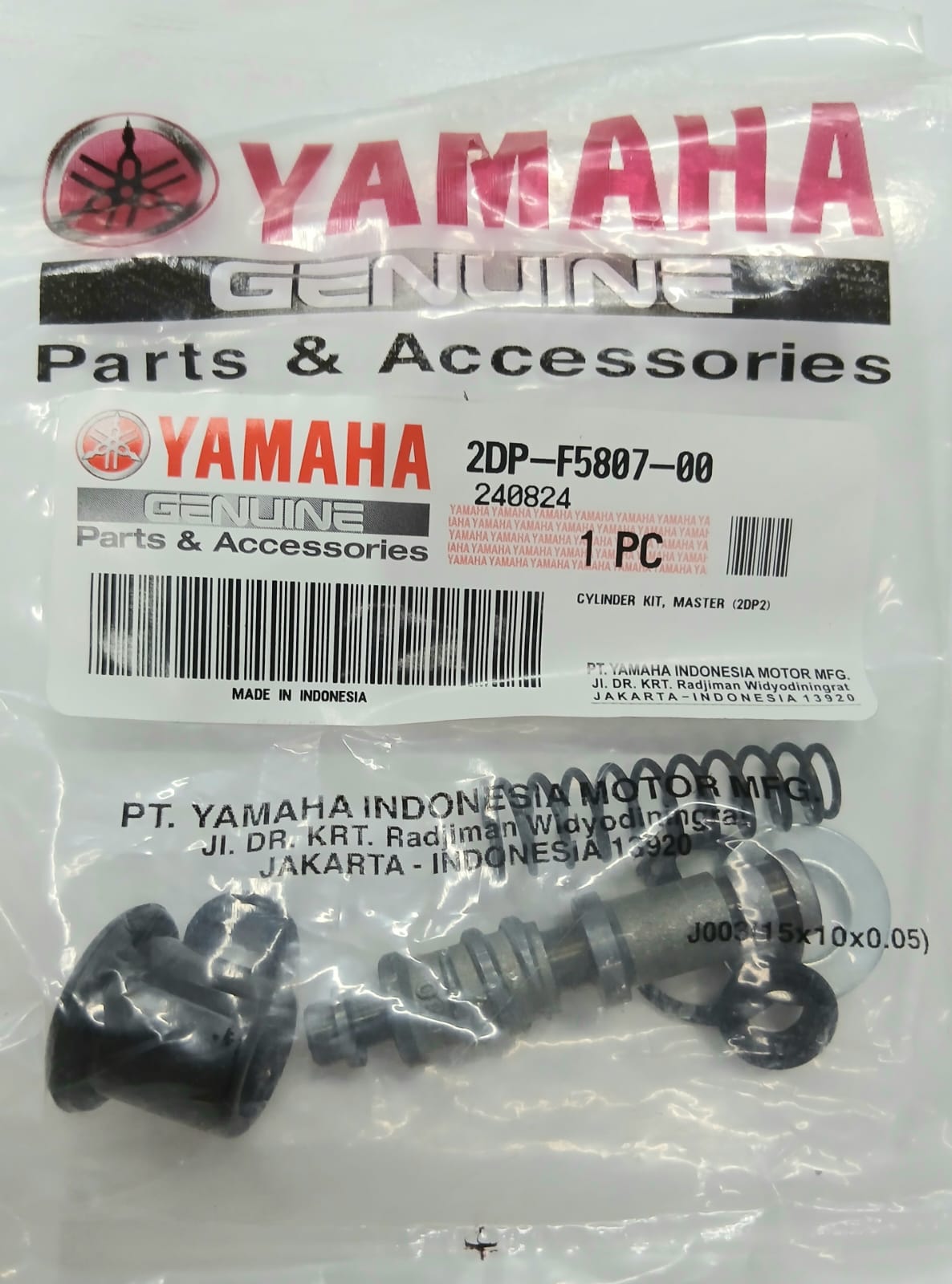 ARKA FREN HİDROLİK TAMİR SETİ / YAMAHA / N-MAX / 125cc / 2015-2016-2017-2018-2019-2020-2021-2022-2023-2024-2025
