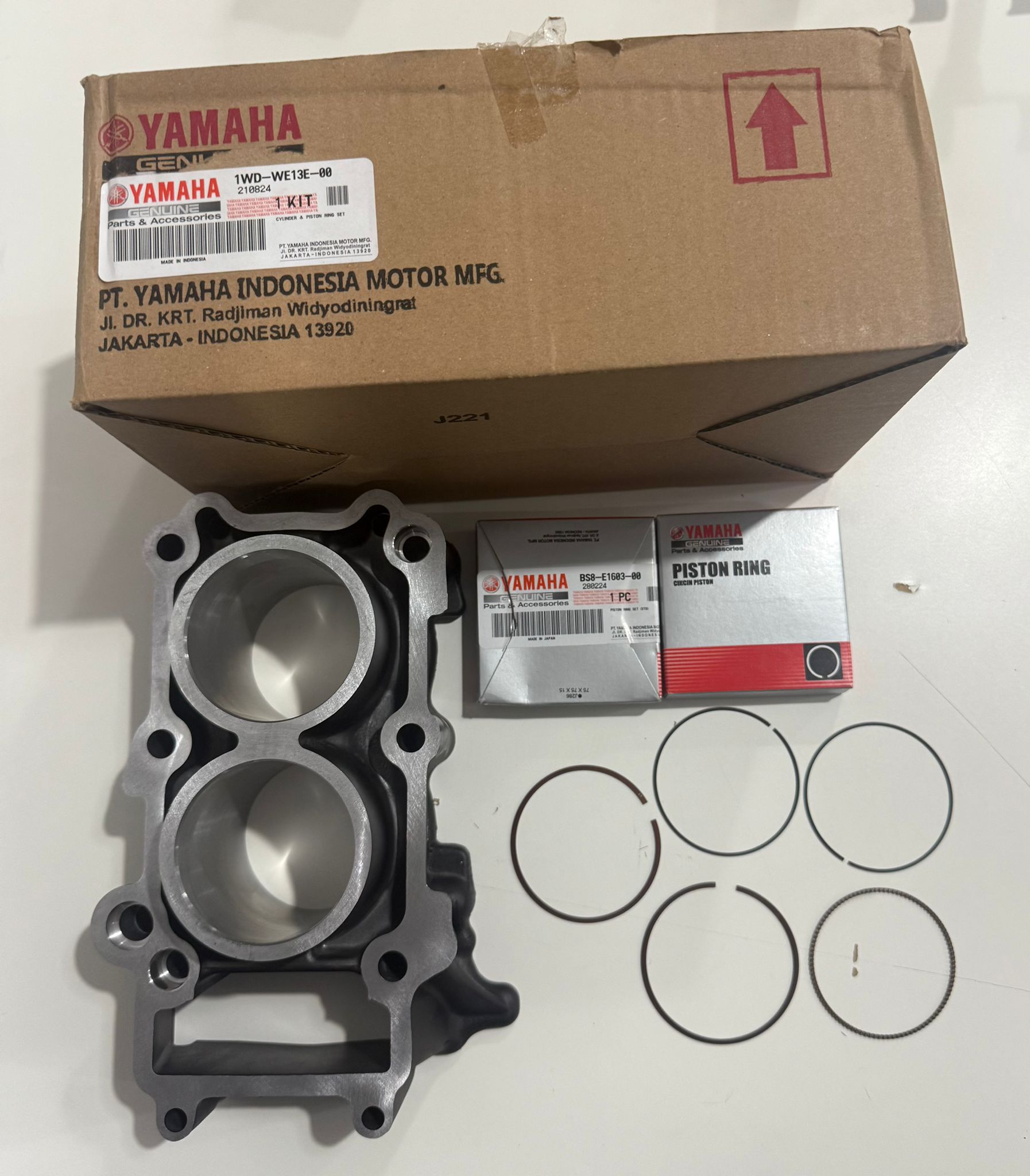 SİLİNDİR SEGMAN / YAMAHA / MT-25 / 250cc / 2015-2016-2017-2018-2019-2020-2021-2022-2023-2024-2025