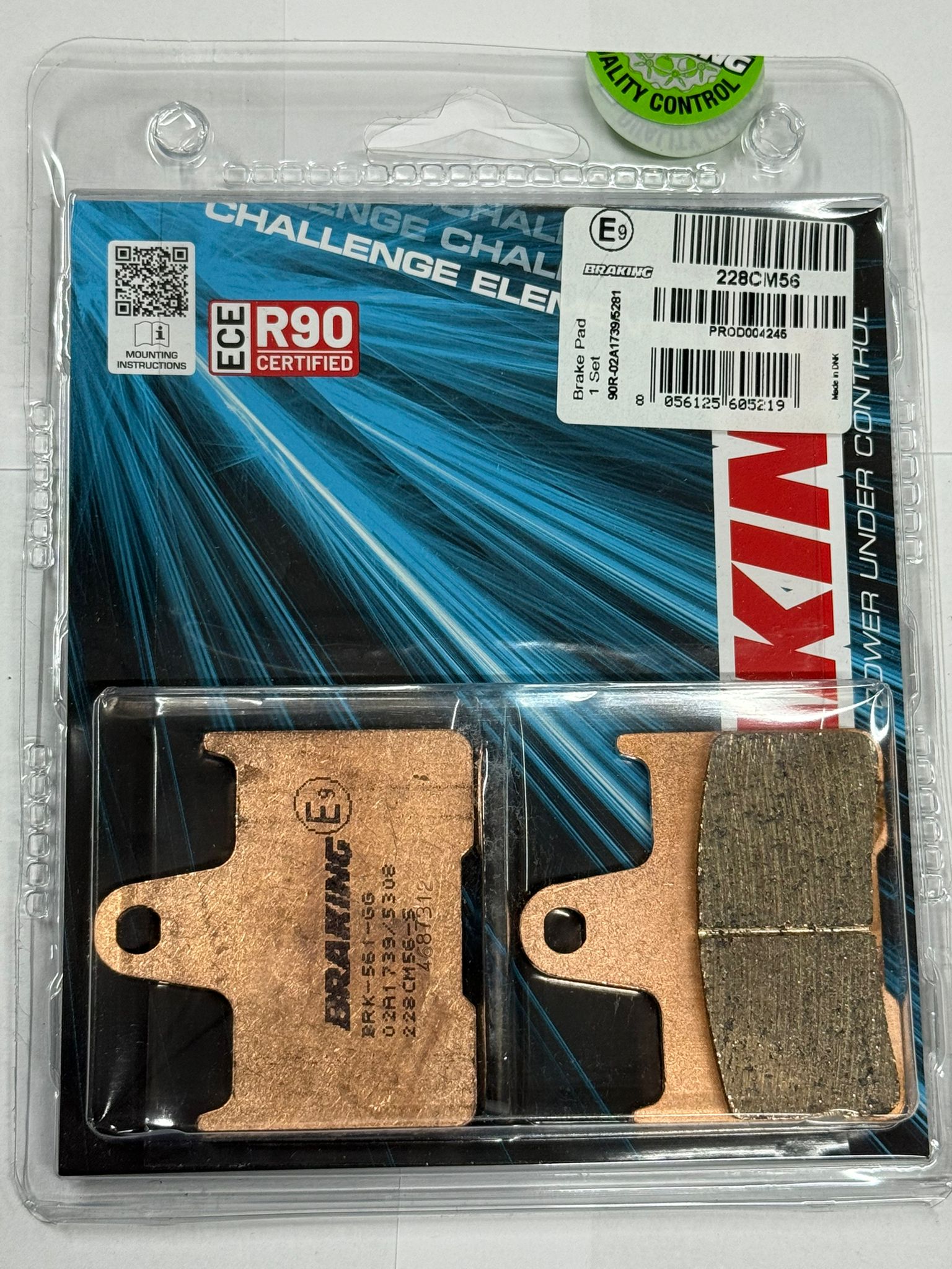SİNTERLİ FREN BALATASI / BMW / M 1000 RR / 1000cc / ARKA  / 2021-2022-2023-2024-2025