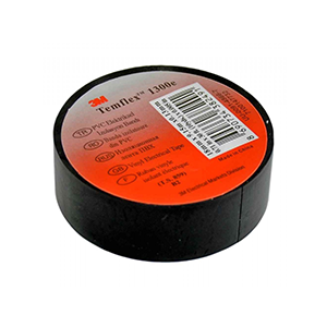 PVC İZOLE BANT SİYAH (18MM) (10 ADET SATILIR) / UNIVERSAL / cc