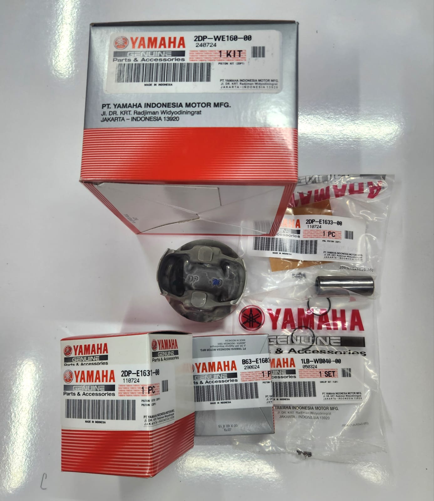 PİSTON SETİ / YAMAHA / N-MAX / 155cc / 2015-2016-2017-2018-2019-2020-2021-2022-2023-2024-2025