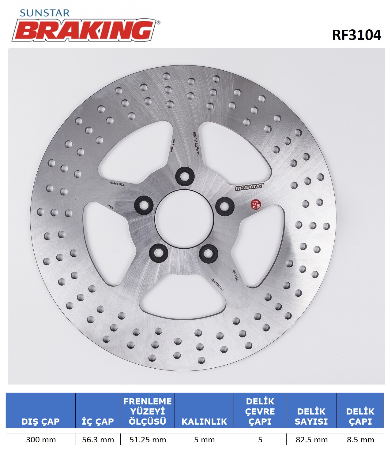 YUVARLAK ÖN FREN DİSKİ / HARLEY D. / SUPERLOW 1200 T / 1200cc / ÖN  / 2014-2015-2016-2017-2018