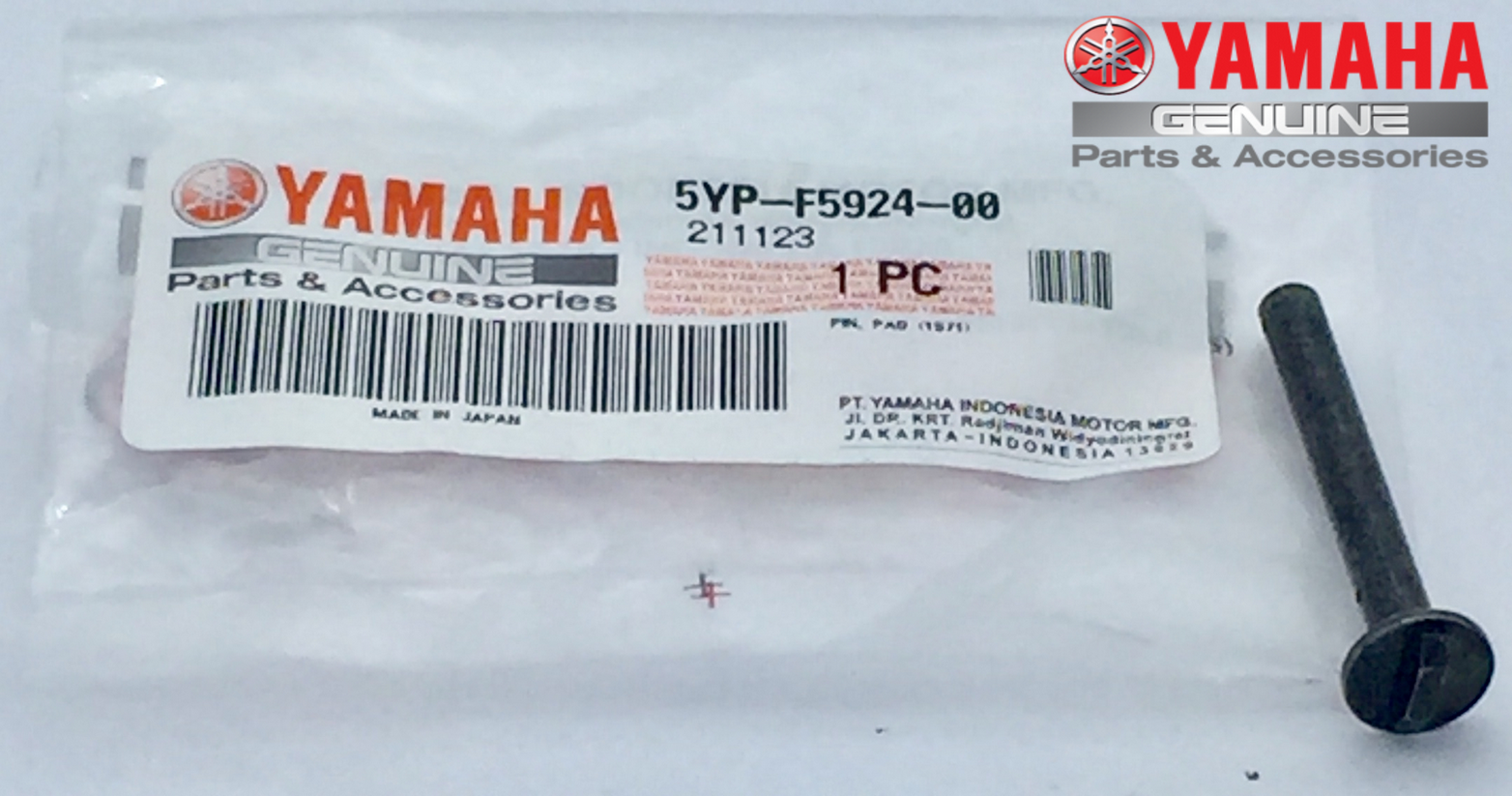 KALİPER PİMİ / YAMAHA / N-MAX / 125cc / KALİPER PİMİ / 2015-2016-2017-2018-2019-2020-2021-2022-2023-2024