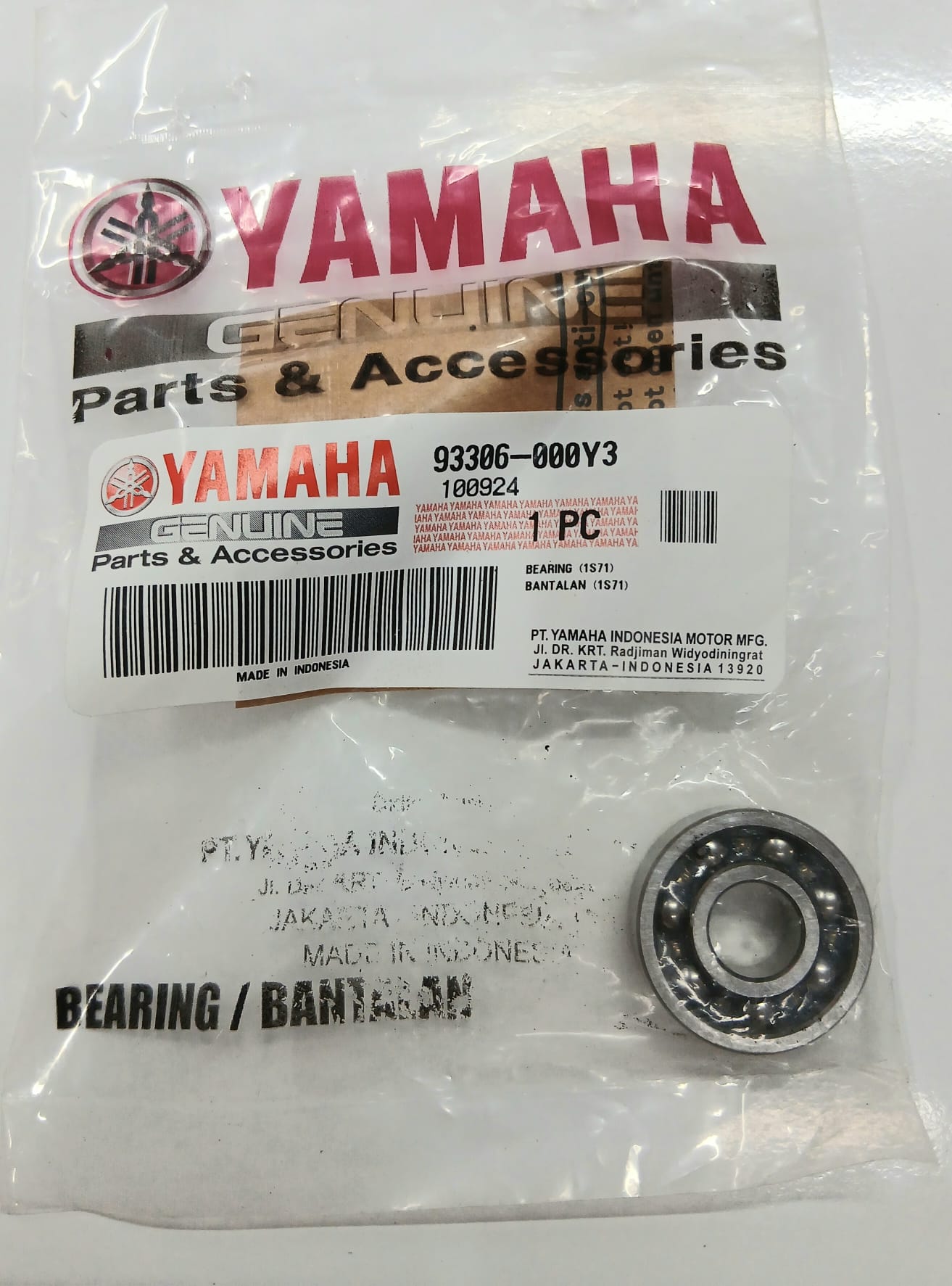 SU POMPASI DEVİRDAİM RULMANI / YAMAHA / N-MAX / 125cc / 2015-2016-2017-2018-2019-2020-2021-2022-2023-2024-2025
