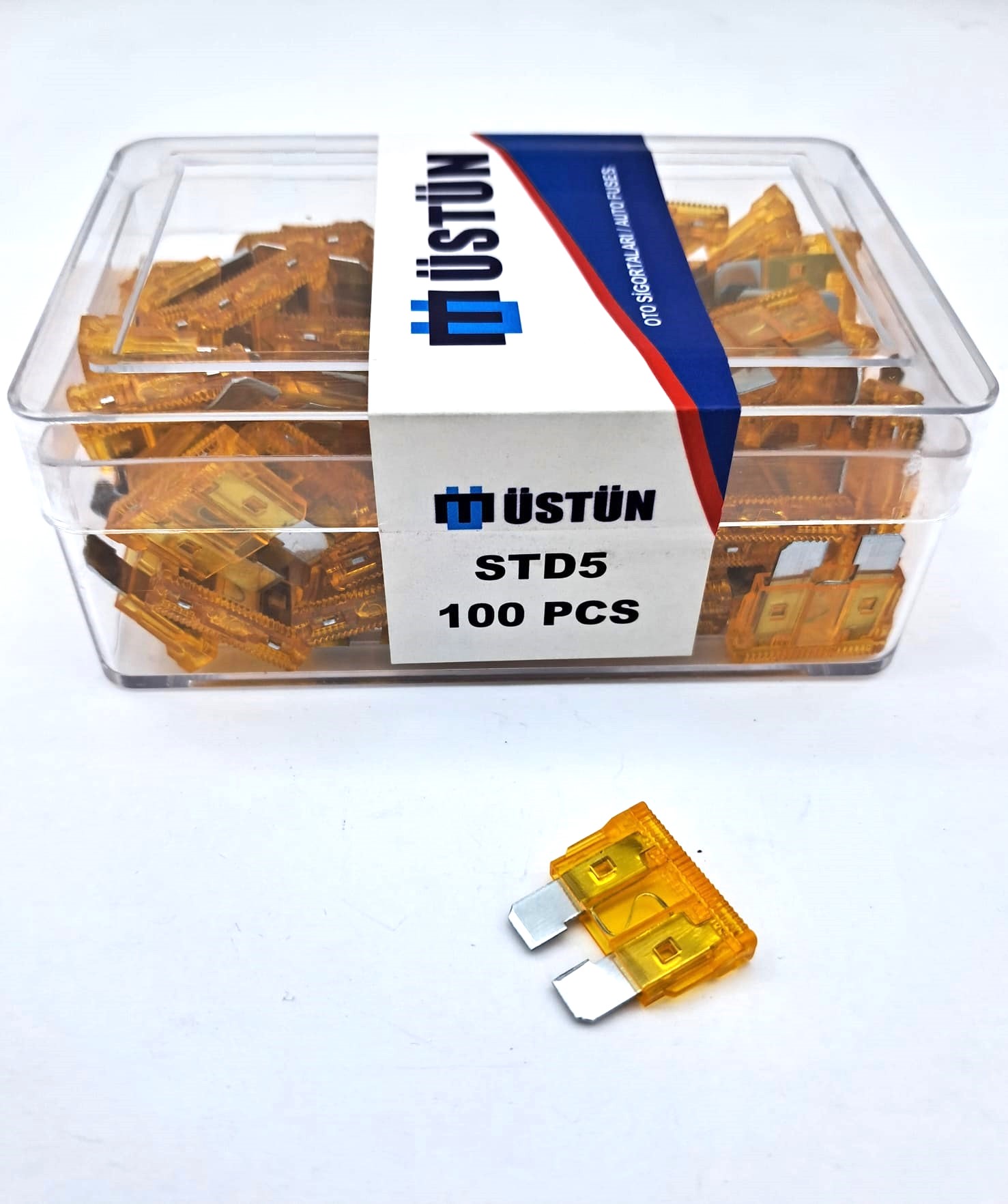BIÇAK SİGORTA 5 AMPER(1 KUTU = 100 ADET) / UNIVERSAL / cc