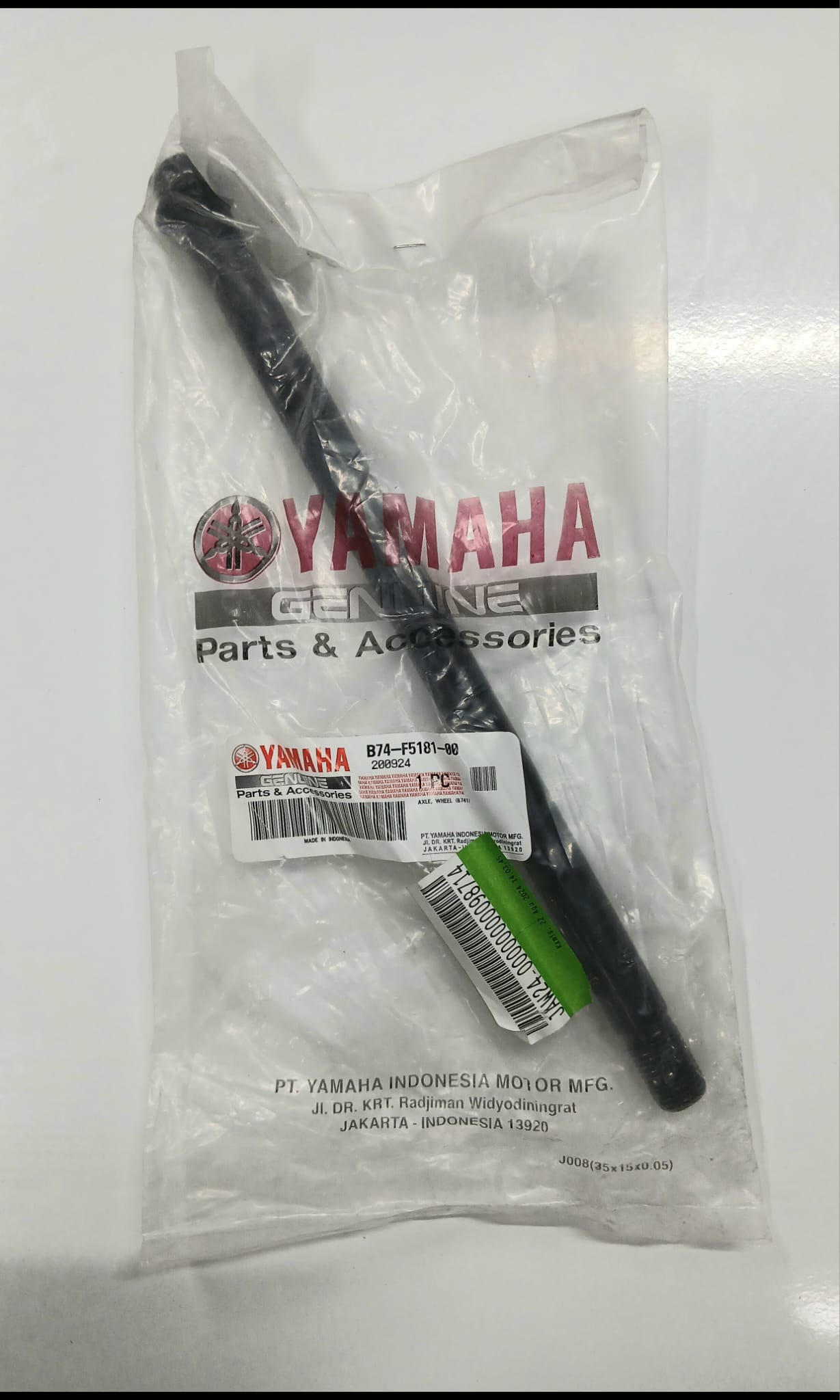 ÖN TEKER MİLİ / YAMAHA / X-MAX / 300cc / 2017-2018-2019-2020-2021-2022-2023-2024