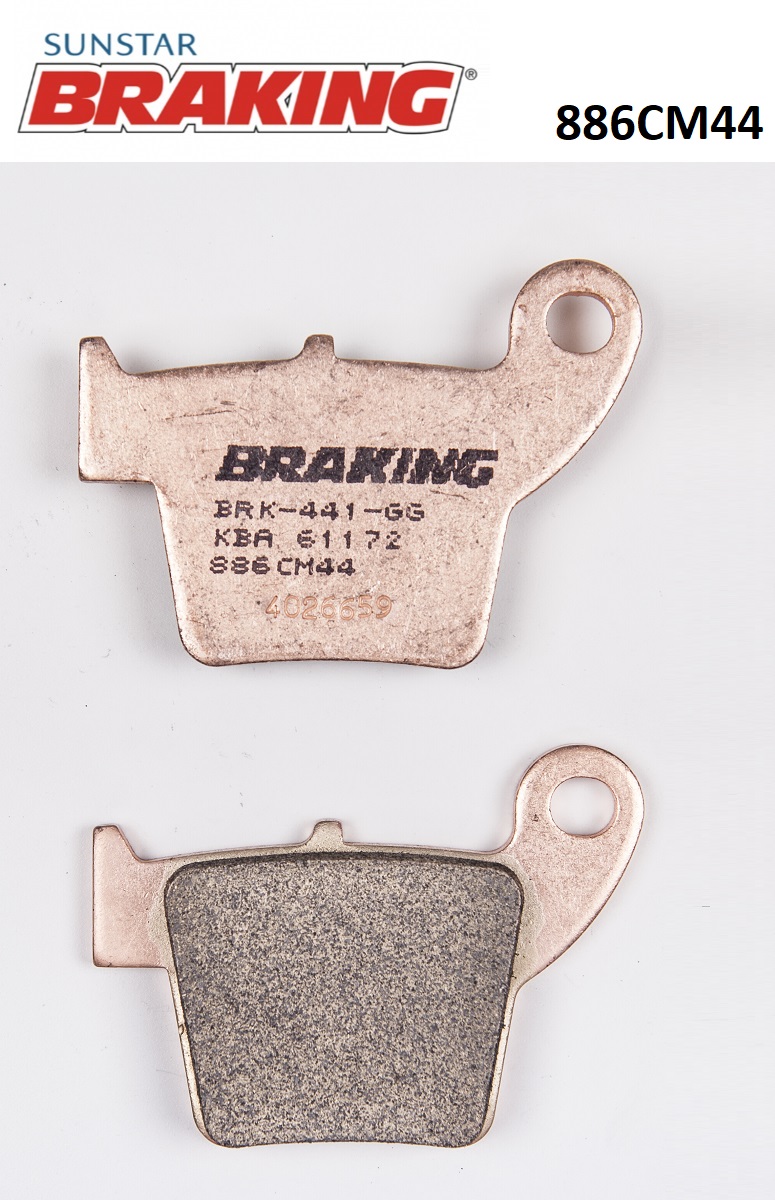 SİNTERLİ FREN BALATASI / HONDA / CRF 450 R / 450cc / ARKA  / 2004-2005-2006-2007-2008-2009-2010-2011-2012-2013-2014-2015-2016-2017-2018-2019-2020-2021-2022-2023