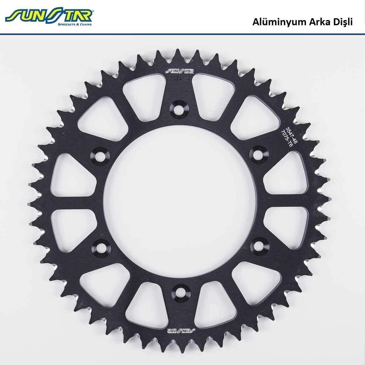 ARKA DİŞLİ SİYAH ALÜMİNYUM / KTM / EXC F / 450cc / (DİŞLİ SAYISI : ORİJİNAL) / 2003-2004-2005-2006-2007-2008-2009-2010-2011-2012-2013-2014-2015-2016-2017-2018-2019-2020