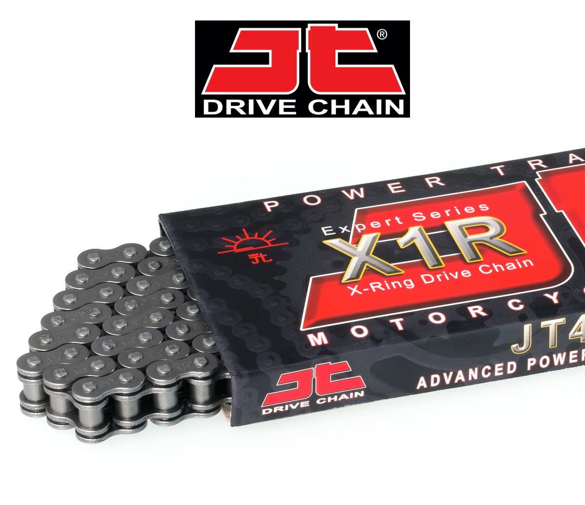 JT 428 X-RİNG ÇELİK ZİNCİR-146 BAKLA / YAMAHA / XVS DRAG STAR / 250cc / JT X-RINGLİ ZİNCİR / 2001-2002-2003-2004